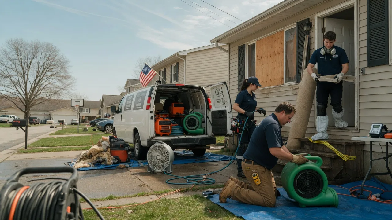 Water Damage Restoration in Francisco, IN near me